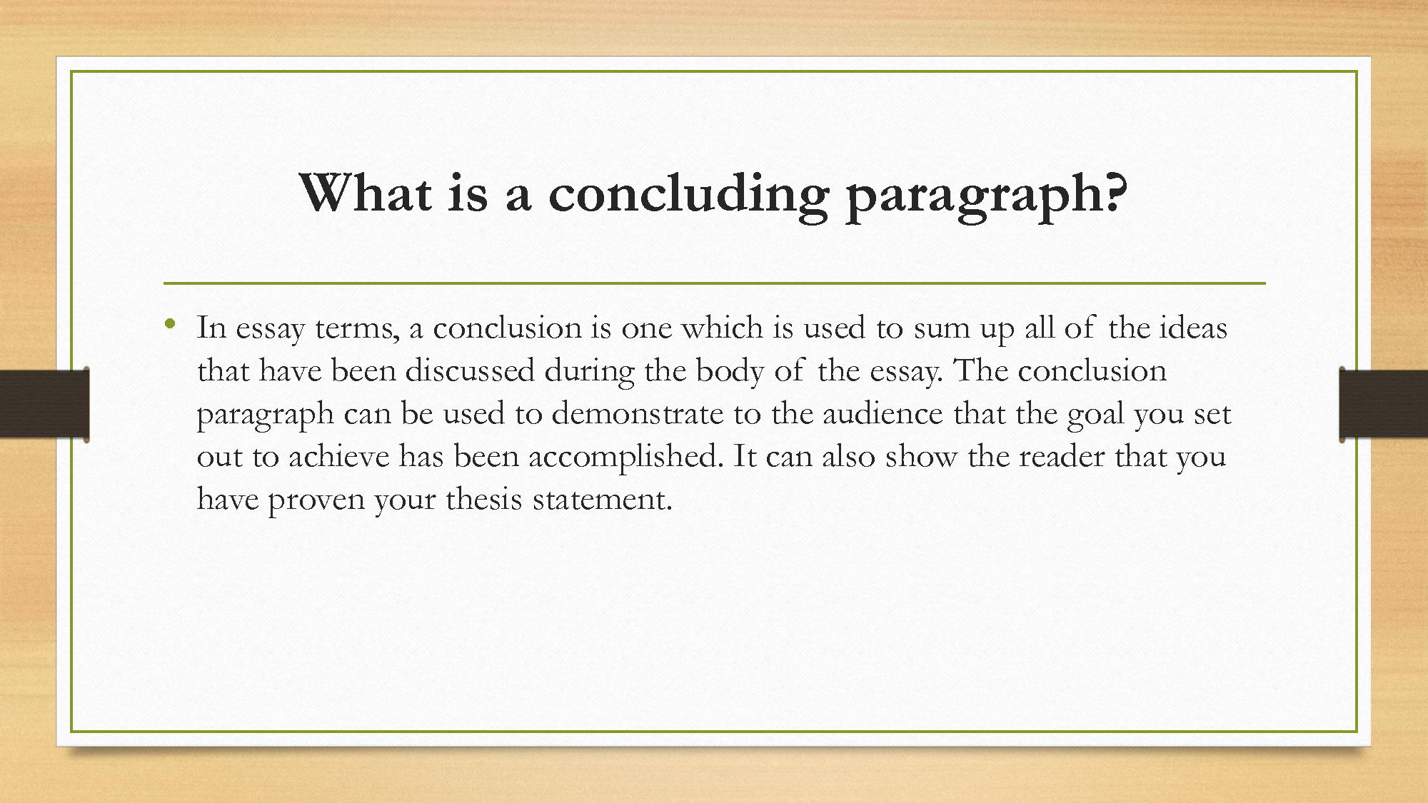 How to Write a Strong Assignment Conclusion