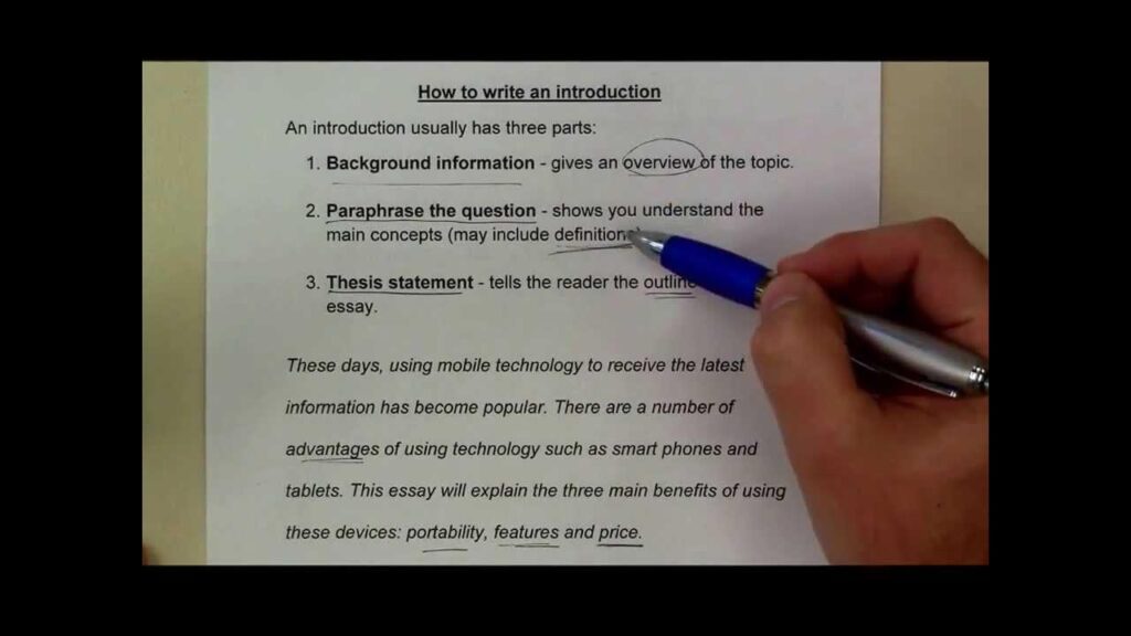 Writing an Assignment Introduction: Key Elements to Include